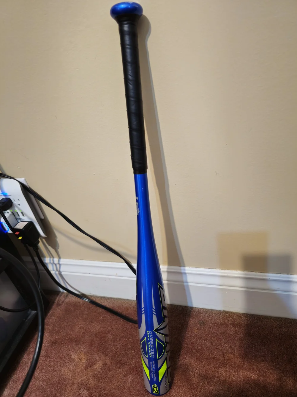 26” Teeball -12 Rawlings Savage Alloy Baseball Bat - Blue & Yellow- Never Used
